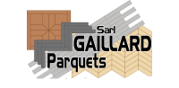 Gaillard parquet logo blanc